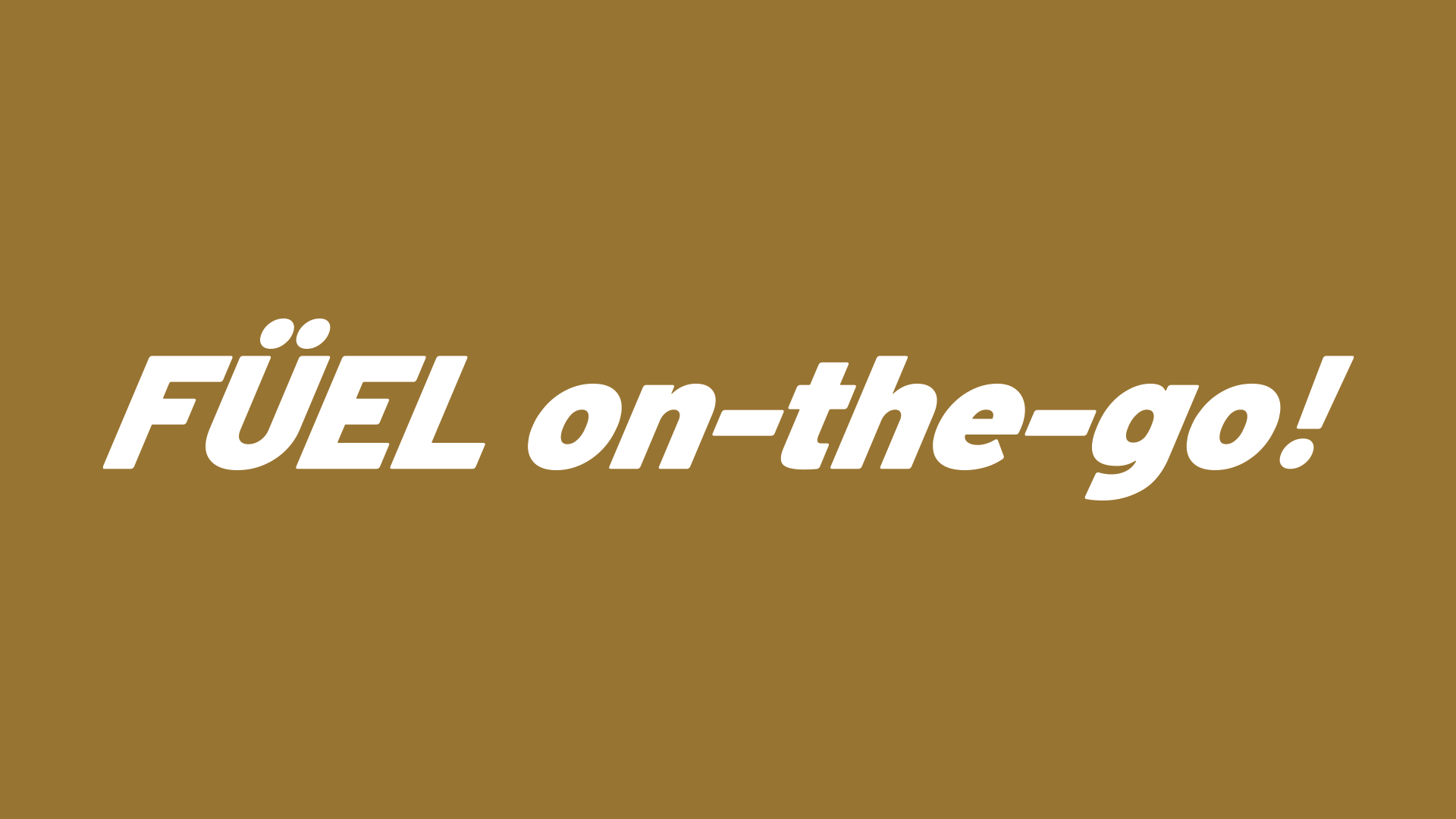 Big Nüts - FÜEL on-the-go
