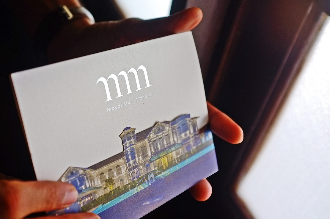 Macalister Mansion postcard