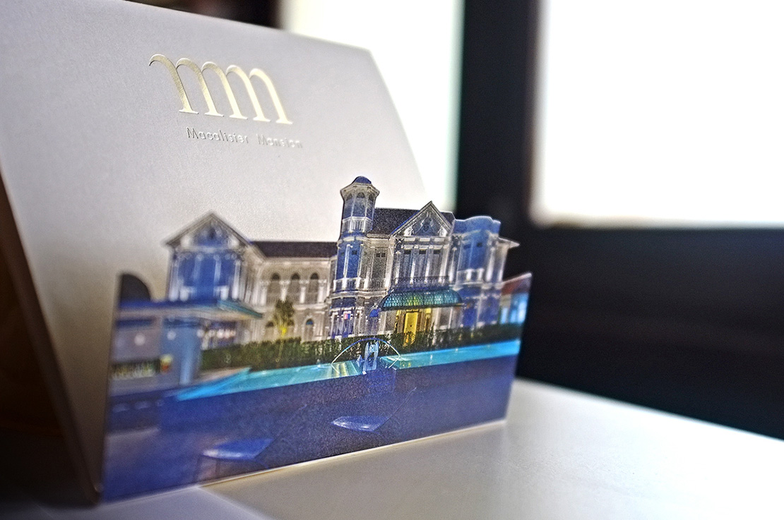 Macalister Mansion postcard