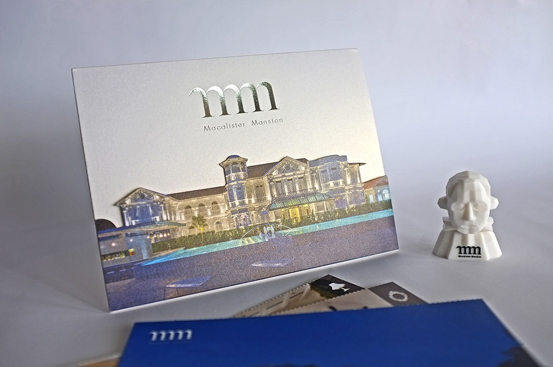 Macalister Mansion postcard